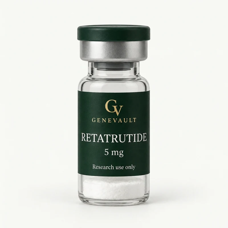 Vial de Retatrutide Genevault, 5 mg