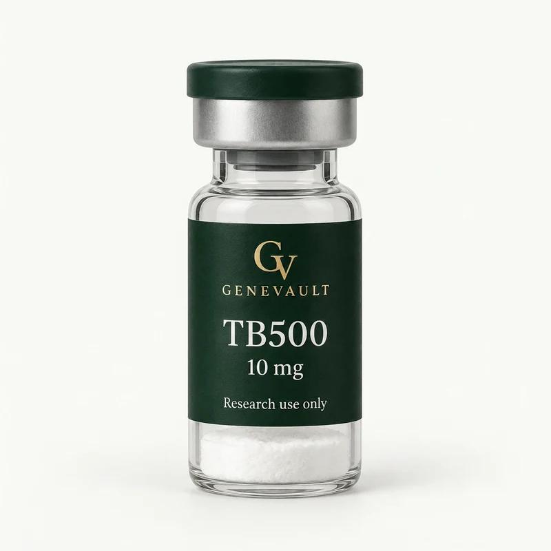 Vial de TB500 (Thymosin B4 Acetate) Genevault, 10 mg