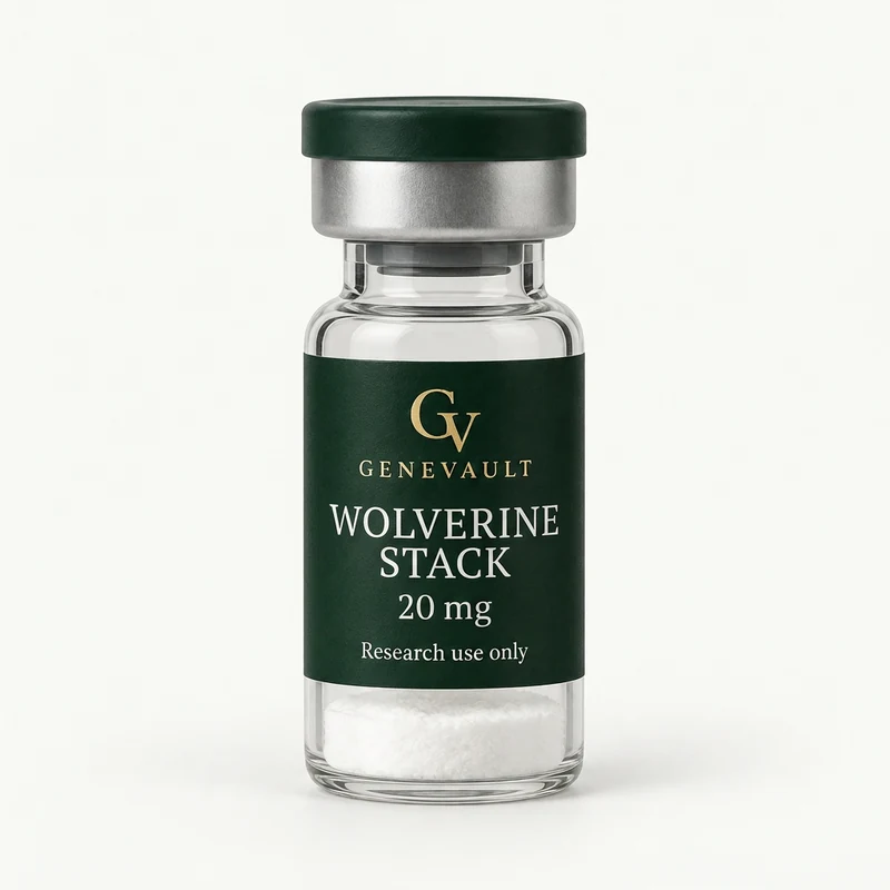 Vial de Wolverine stack Genevault, 20 mg